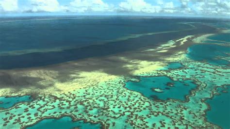 Aerial view of the Great Barrier Reef - YouTube