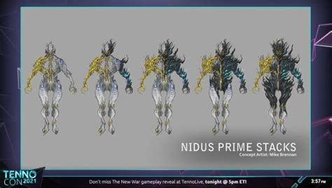 Nidus Prime Warframe Revealed At TennoCon 2021