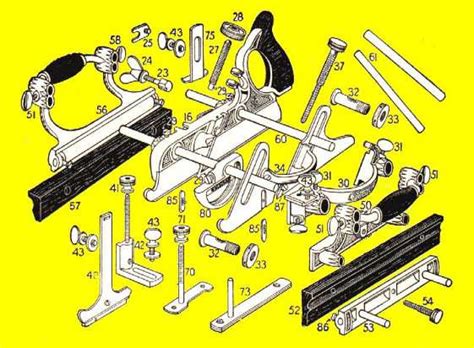 Stanley 45 Plane Parts Diagram | Reviewmotors.co