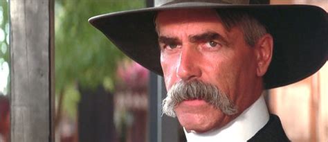 Sam Elliott as Virgil Earp, ready to face down the cowboys in Tombstone ...