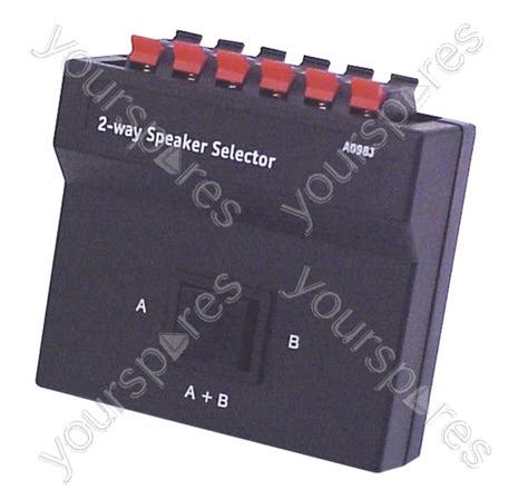 Speaker Selector Switch - Number of Speakers 2 A098J by Electrovision