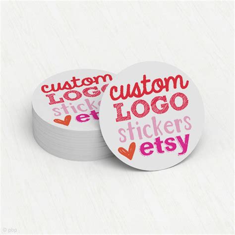 Custom Stickers Custom Logo Stickers Personalized Stickers | Etsy