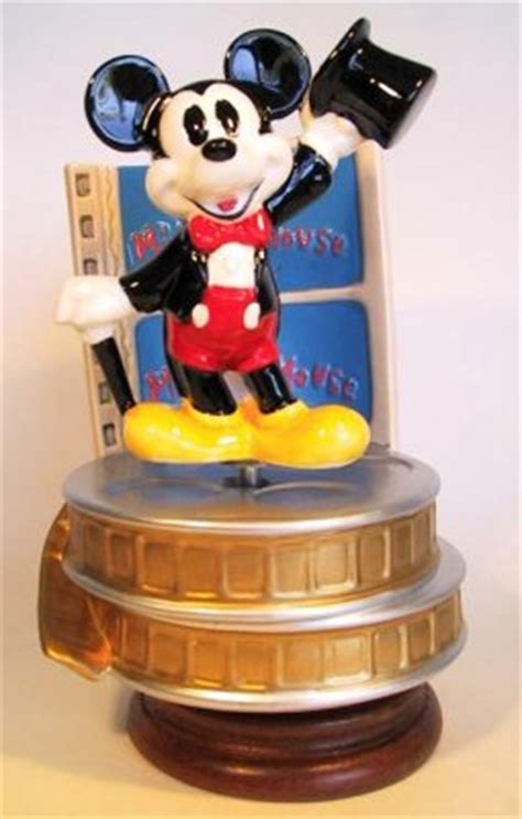 Mickey Mouse film music box from our Schmid Bros collection | Disney collectibles and ...