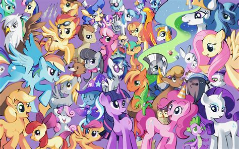 The Cast of Friendship is Magic! - My Little Pony Friendship is Magic Wallpaper (40461337) - Fanpop