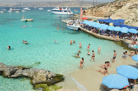 The Most Beautiful Spot in Malta - Blue Lagoon, Comino Island ...