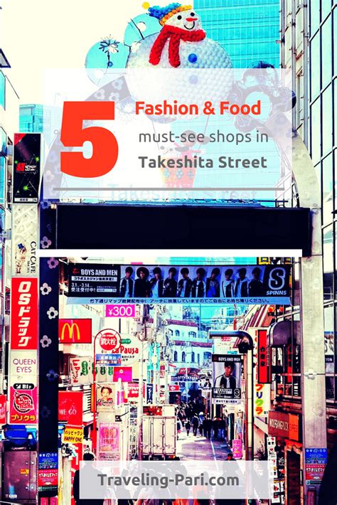 Top 5 things to eat and shop at Takeshita Street in Harajuku, Tokyo ...