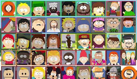 Top 10 South Park Characters | Who Makes the Cut? Kenny, Chef, Butters, Towelie, Eric ...