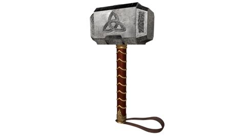 Thor Hammer Free 3D Model - .blend .obj - Free3D