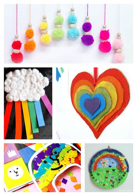 22 Rainbow Kids Crafts - Arty Crafty Kids