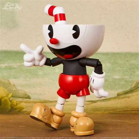 1000toys Presents CupHead and Mugman Action Figures | Figures.com