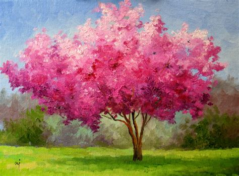 Nel's Everyday Painting: Cherry Blossom Tree - SOLD