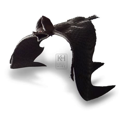 Halloween Prop Hire » Small Black Rubber Bat - Keeley Hire