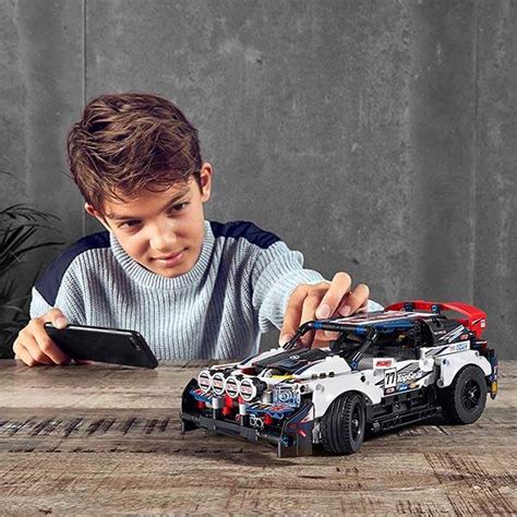 LEGO Technic App-Controlled Top Gear Rally Car Building Kit | Gadgetsin