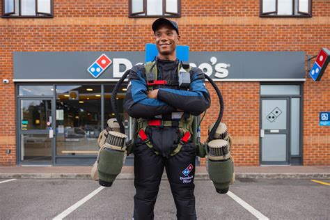 Domino's Pizza trials first-ever 'Rocket Man' delivery before Elton John show