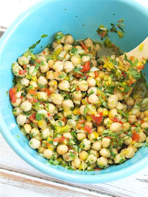 Chickpea Salad - Happy Healthy Mama