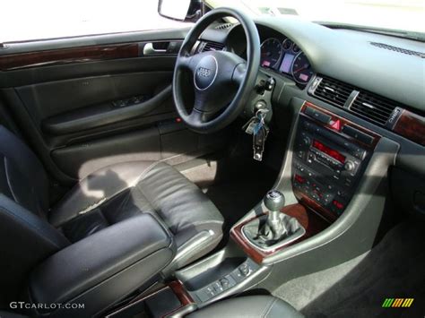 Ebony Interior 2003 Audi A6 2.7T quattro Sedan Photo #38187920 | GTCarLot.com