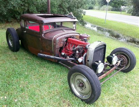 1931, Ford, Model a, Coupe, Hot, Rod, Rat, Rods, Custom, Vintage ...