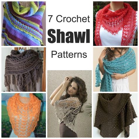 7 Crochet Shawl Patterns – Crochet