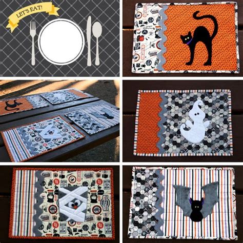 Halloween Placemats - McKay Manor Musers