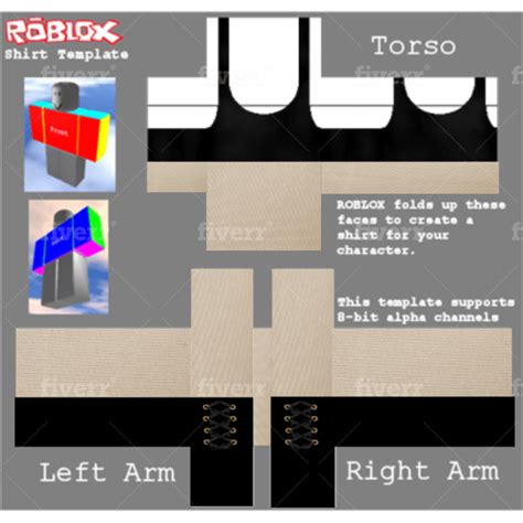 Roblox Shirt Template Maker - IMAGESEE