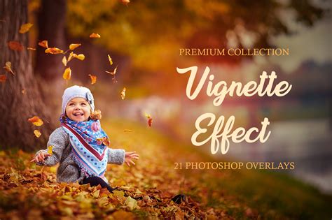 Vignette Effect Photoshop Overlays - Premium Collection