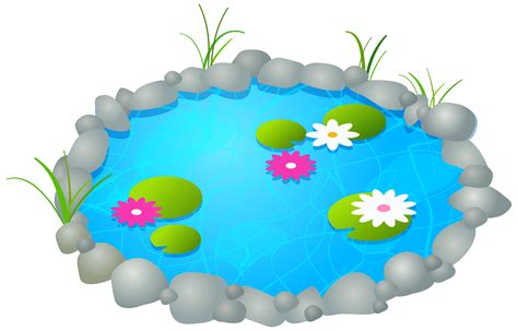 Pond clipart - Clipground