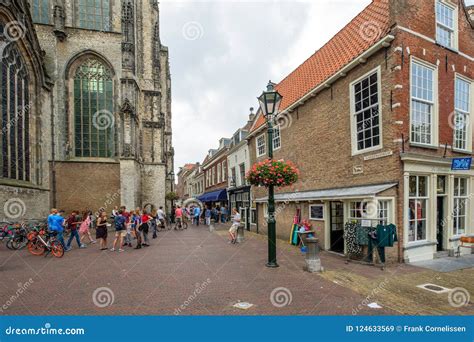 Young Students in the City Center of Delft, Nethherlands Editorial Stock Image - Image of ...