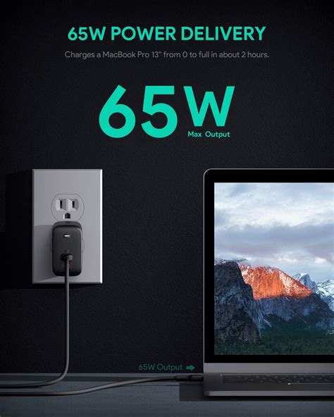 wwjoshdew – AUKEY Omnia Duo 65W USB C PD GaN Fast Charger | GaNFast