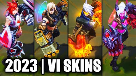 ALL VI SKINS SPOTLIGHT 2023 | League of Legends - YouTube