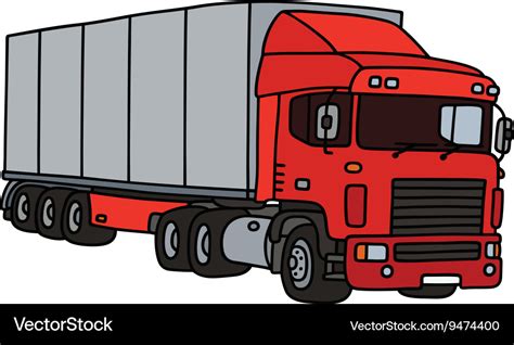 Tractor Trailer Cartoon Pictures The best selection of royalty free cartoon tractor trailer ...