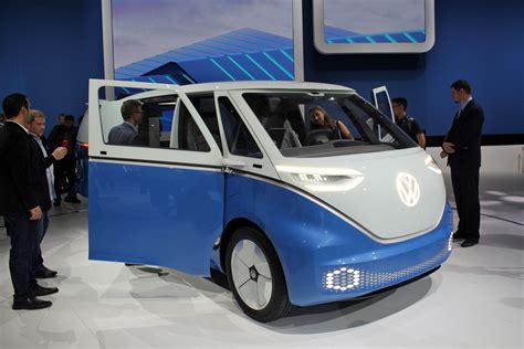 VW ID Buzz Cargo all-electric van concept world debut at the 2018 IAA ...