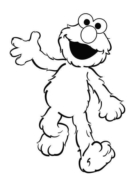 Sesame Street Coloring Pages - Learny Kids