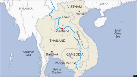 Where Is The Mekong River