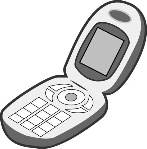 Cartoon Mobile Phone1 Clip Art at Clker.com - vector clip art online ...