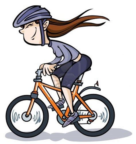 Bicycle Cartoon Clipart - Clipart Suggest