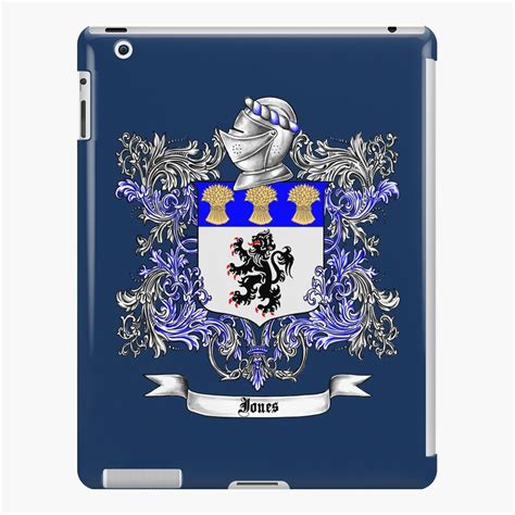 "Jones Family Crest 2" iPad Case & Skin by atomicblizzard | Redbubble