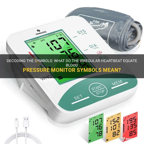 Decoding The Symbols: What Do The Irregular Heartbeat Equate Blood Pressure Monitor Symbols Mean ...