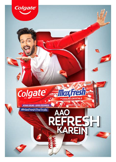 Colgate Max Fresh on Behance