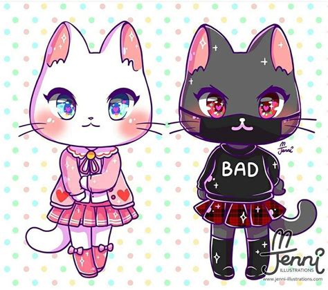 cat fashion #2 | Cute cat drawing, Cute animal drawings kawaii, Cute ...