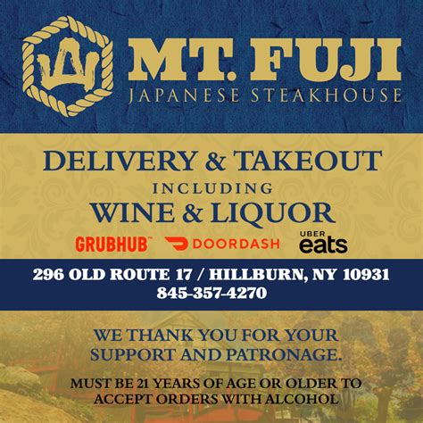 Mt. Fuji Restaurants | Japanese Steakhouse, Hibachi Restaurant