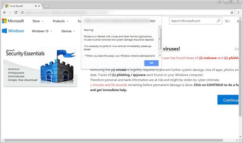 Remove the Virus found! Fake Scanner Scam