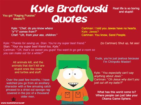 Quote Pictures Southpark - Kyle Broflovski Quotes