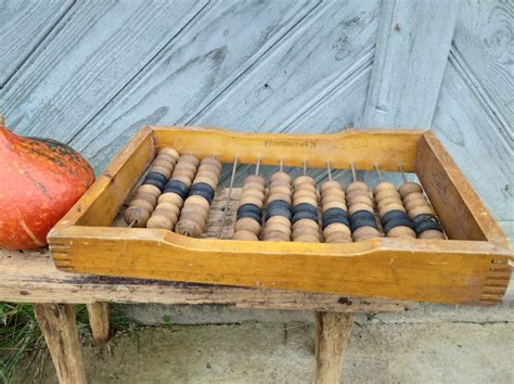 Large Abacus Wooden Abacus Frame Russian Abacus Retro Wall - Etsy