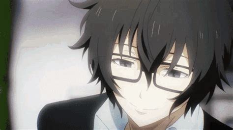 Anime Glasses GIF - Anime Glasses Boy - Discover & Share GIFs