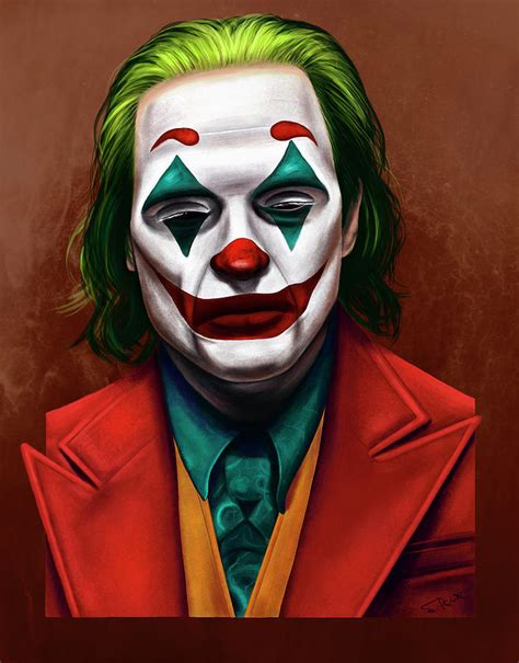 Joker 2019 Painting by Shawna Rowe - Fine Art America