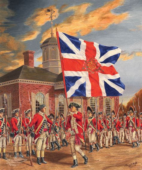 British Flag During The Revolutionary War