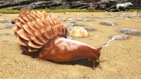 Why I love Ark's pickiest creature: a giant snail that only eats cake | PC Gamer