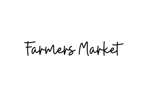 Farmers Market Font - Free Font Download