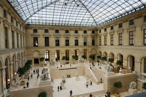 Louvre, Louvre museum interior, Architecture landmark