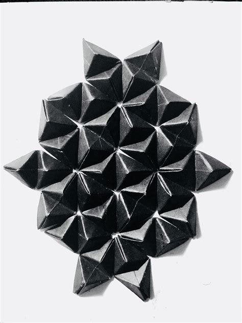 Origami , geometry, structure on Behance